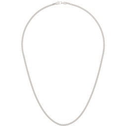 Silver Curb Chain M Necklace 232762M145012