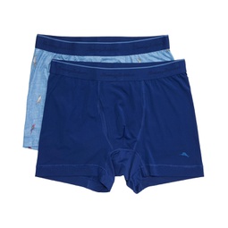Mens Tommy Bahama 2-Pack Mesh Tech Boxer Briefs