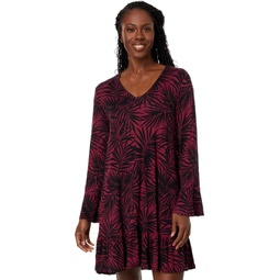 Womens Tommy Bahama 3/4 Sleeve Sleep Dress