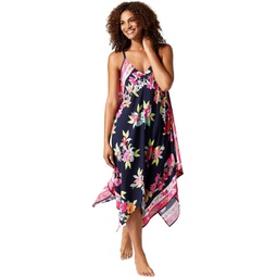 Womens Tommy Bahama Summer Floral Scarf Dress
