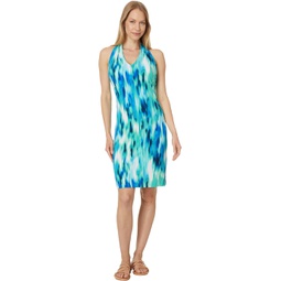 Womens Tommy Bahama Sandy Ikat Shimmer Short Dress