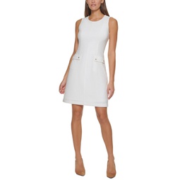 Petite Knit Sheath Dress