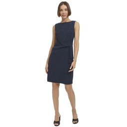 Womens Sleeveless Sheath Dress