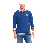 Mens Royal New York Giants Cody Long Sleeve Polo Shirt