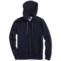 Mens Plains Hoodie with Magnetic Zipper
