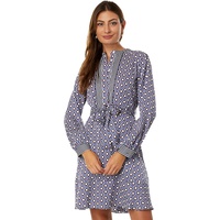Womens Tommy Hilfiger Long Sleeve Floral Dress with Belt