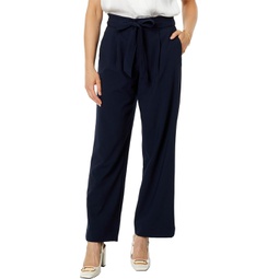 Womens Tommy Hilfiger Elastic Belted Pants