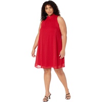 Womens Tommy Hilfiger Fresh Clip Dot Sleeveless Dress
