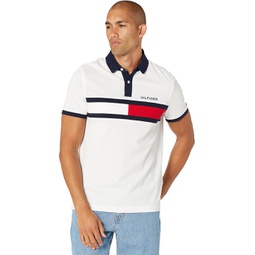 Mens Tommy Hilfiger Flag Pride Polo Shirt in Custom Fit