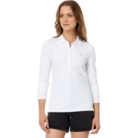 Womens Tommy Hilfiger Long Sleeve Solid Polo