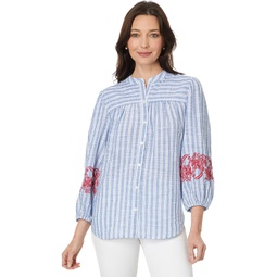 Tommy Hilfiger Embroidered Sleeve Tunic