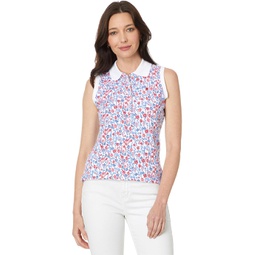 Tommy Hilfiger Sleeveless Ditsy Floral Polo
