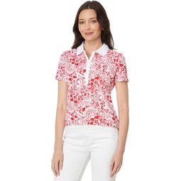 Tommy Hilfiger Short Sleeve Floral Polo