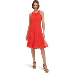 Womens Tommy Hilfiger Fit and Flare Dress