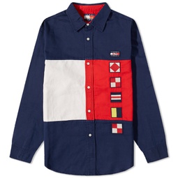 Tommy Jeans x Aries Multi Flags Shirt Desert Sky