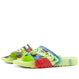Tommy Jeans x Aries Heritage Pool Slide Safety Yellow