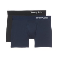 Mens Tommy John Cool Cotton 4 Boxer Brief 2 Pack