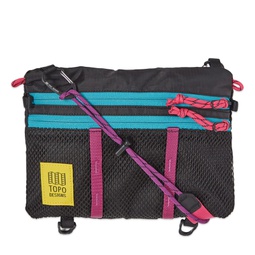 Topo Designs Mountain Accessory Shoulder Bag Black & Grape