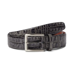 Torino Leather Co 38 mm Hornback Embossed Croc Calf