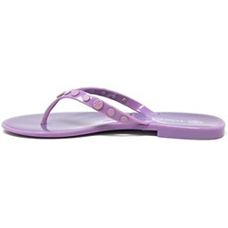 Tory Burch Womens Studded Jelly Thongs Sandals Flats