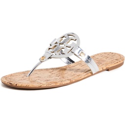 Tory Burch Womens Miller Sandals with Rivits + Handtack Stitch