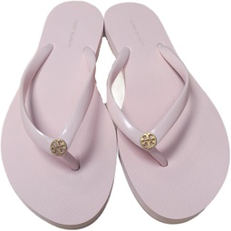 Tory Burch 144628 Chelsea Pink Blossom With Gold Hardware Womens Thin Flip Flop Sandals