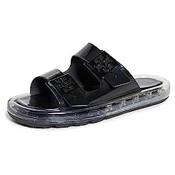 Tory Burch Womens Buckle Bubble Jelly Slides