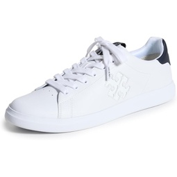 Tory Burch Womens Logo Howell Court Sneakers