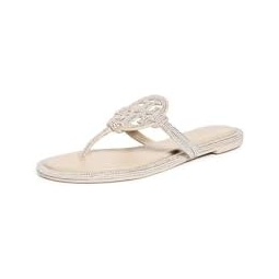 Tory Burch Womens Miller Knotted Pave Sandals