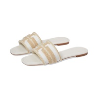 Womens Tory Burch Double T Slides