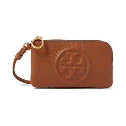 Tory Burch Perry Bombe Top Zip Card Case