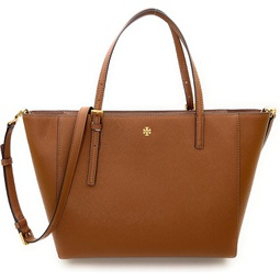 Tory Burch Emerson Leather Womens Tote (Moose)