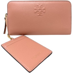 Tory Birch 86004 689 Womens Long Wallet, Beige Pink, safety pink