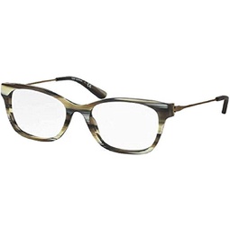 Tory Burch TY2063 Eyeglass Frames 1553-51 - Olive Horn/vintage Gold TY2063-1553-51