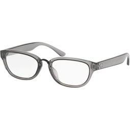 Tory Burch TY4005U Womens Eyeglasses Transparent Grey 53