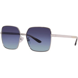 Sunglasses Tory Burch TY 6087 33114S Shiny Silver