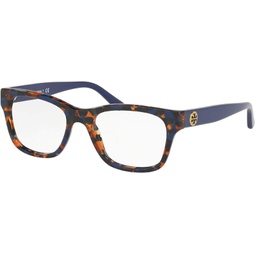 Tory Burch TY2098 Eyeglass Frames 1757-50 - Blue Amber TY2098-1757-50