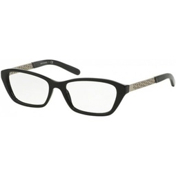Tory Burch TY2058 Eyeglass Frames 1390-53 - Black/Silver TY2058-1390-53