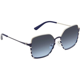Sunglasses Tory Burch TY 6076 32848F Shiny Silver Metal