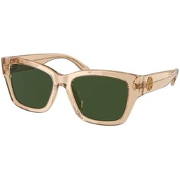 Tory Burch TY7167 Rectangle Sunglasses for Women + BUNDLE With Designer iWear Eyewear Kit