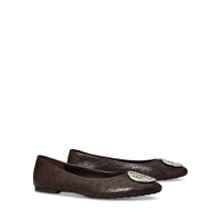 Womens Claire Quilted Slip On Ballet Flats