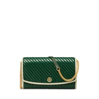 Robinson Patent Quilted Chain Wallet