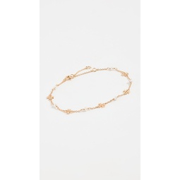 Kira Pearl Delicate Chain Bracelet