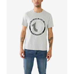 Mens Short Sleeves Strike Horseshoe T-shirt