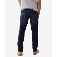 Mens Geno Slim Fit 3D Whickering Stretch Jeans