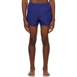 Blue Shorter Swim Shorts 232591M208002