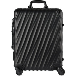Black 19 Degree Aluminium Continental Carry-On Case 241147M173015
