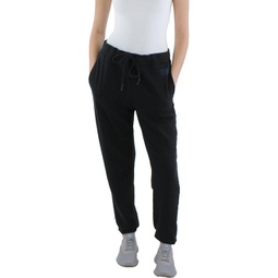 daniella womens fleece drawstring sweatpants