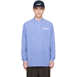 Blue Check Shirt 231414M192007