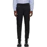 Black Side Pocket Trousers 231434M191001